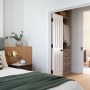 no. 21 Georgian Townhouse | Master Bedroom - walk-in closet | Interior Designers